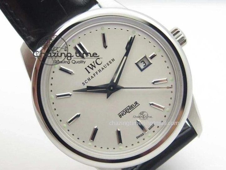 MIROTIME 0712 Ingeniuer St.Laurens SS White Dial MK 1:1 Best Edition On Black Leather Strap A Youthful 7363